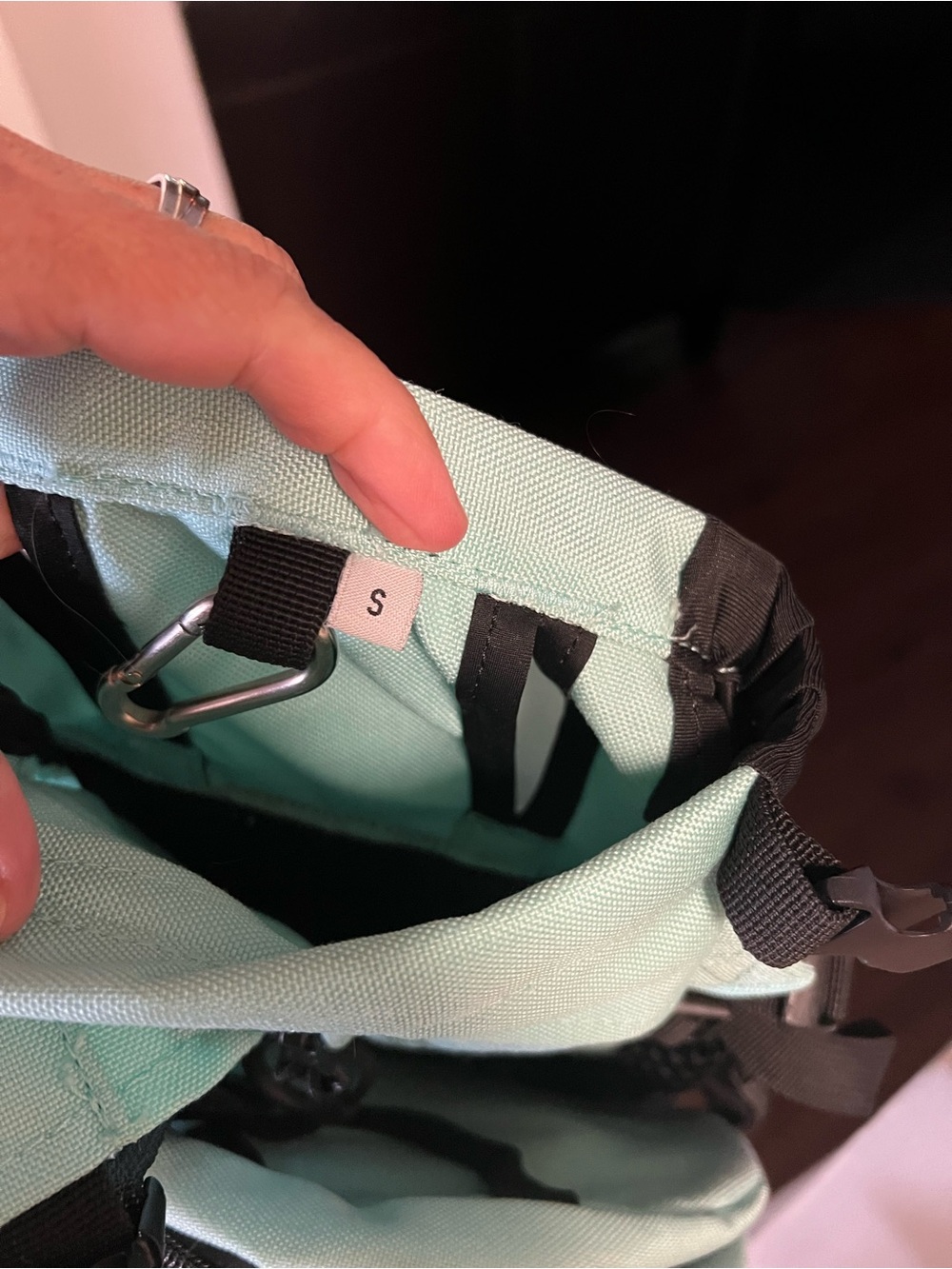 K9 Sport Sack Dog Carrier Backpack - Mint Blue - Picture 5 of 5